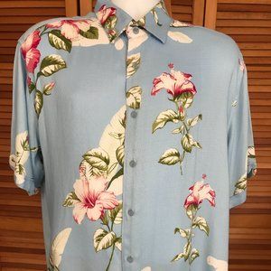 CUBAVERA SZ XL SHORT SLEEVE HAWAIIAN SHIRT